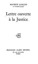 Lettre ouverte à la justice
