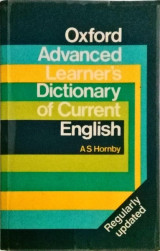 Oxford advanced learner's dictionary of current English
