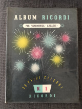 Album Ricordi per Fisarmonica - 30 Pezzi Celebri - No. 1