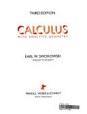 Calculus with Analytic Geometry