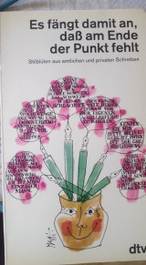 Es fängt damit an, dass am Ende der Punkt fehlt