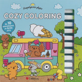 Cozy Coloring: Χαρούμενες μέρες: Με 10 μαρκαδόρους με διπλή μύτη