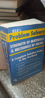 REA's Problem Solvers: Strength of Materials & Mechanics of Solids