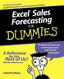 Excel Sales Forecasting For Dummies
