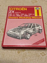 Citroen zx (Petrol) Owners Workshop Manual