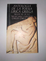 Antologia de la poesia lyrica Grieca