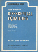 Differential Equations - Schaum's Outline Series