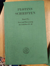 Plotins schriften ( τα εργα του πλωτινου)