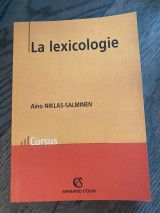 La lexicologie