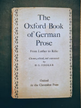 The Oxford book of German prose