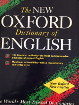 The New Oxford Dictionary of English