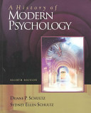 A History of Modern Psychology