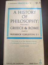A history of philosophy volume 1