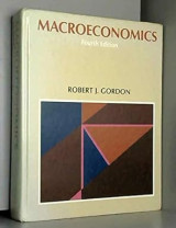 Macroeconomics (4th Edition) – Robert J. Gordon | Hardcover (1987) | Longman