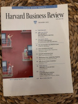 Harvard Business Review Magazine December 2003