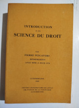Introduction a la science du droit
