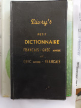 Divry's Petit Dictionnaire Francais - Grec moderne et Grec moderne - Francais