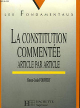 La constitution commentée article par article