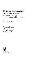 Dynamic Optimization