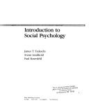 Introduction to Social Psychology